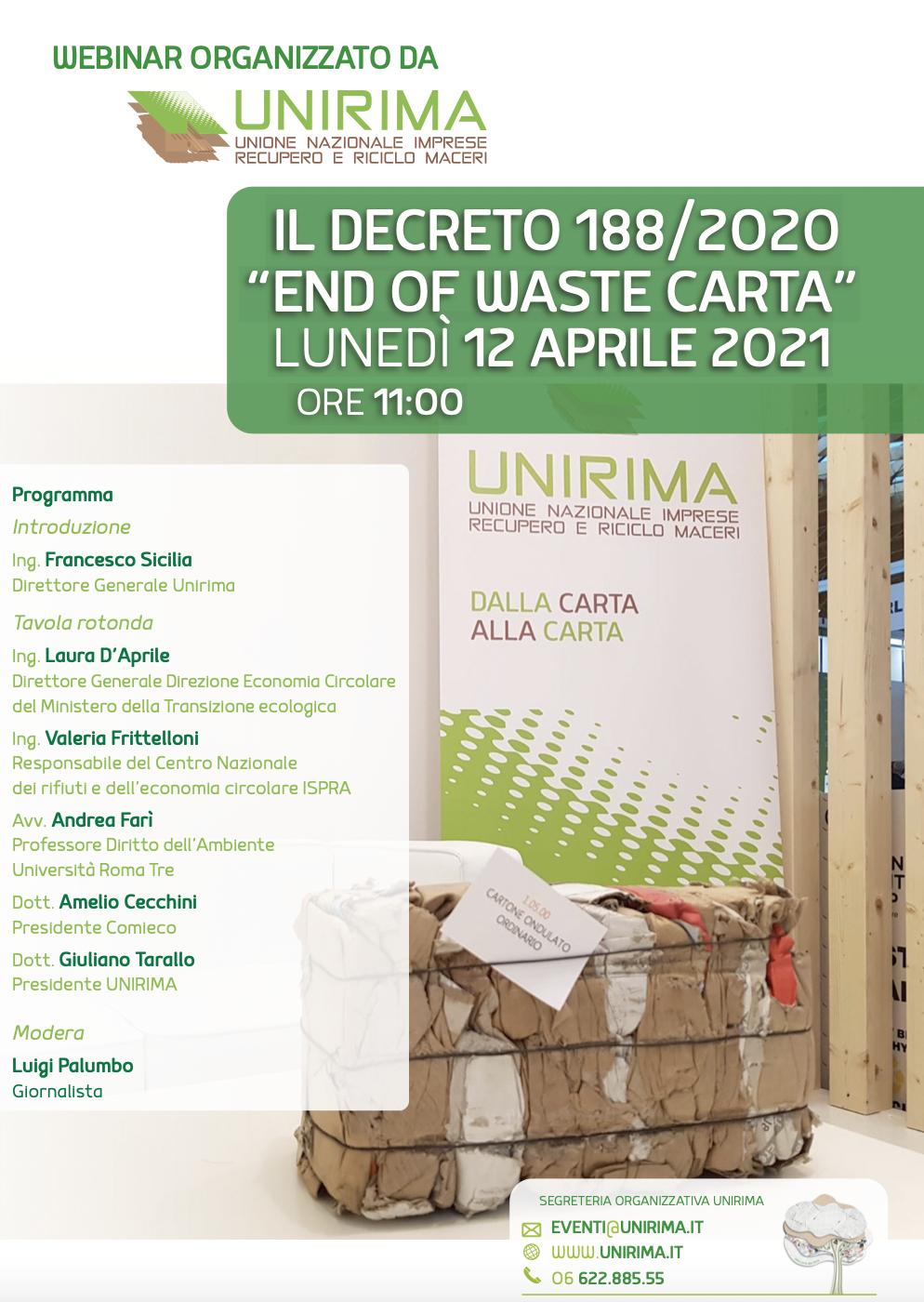 Il Decreto 188/2020 - End of Waste carta